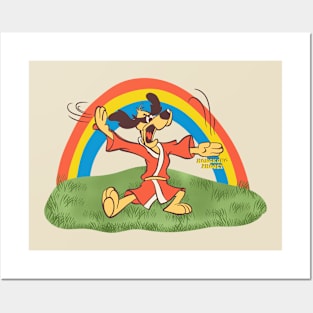 Vintage 70s Hong Kong Phooey Rainbows Nature Posters and Art